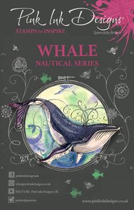 Sellos Pink Ink Designs s/ Nautical mod. Whale