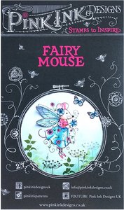 Sellos Pink Ink Designs s/ Mythical mod. Fairy Mouse