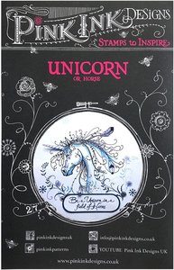 Sellos Pink Ink Designs s/ Mythical mod. Unicorn