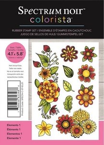 Sello de goma Colorista Elements 1