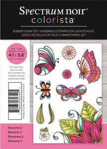 Sello de goma Colorista Elements 2
