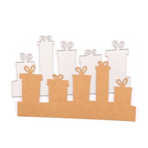 Sellos y troqueles Vaessen Creative Regalos de Navidad